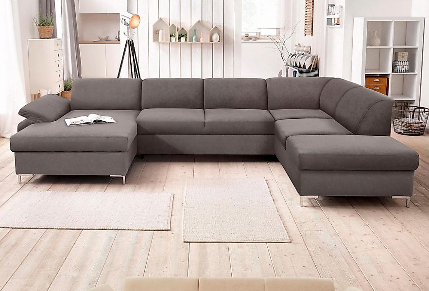 DOMO collection Wohnlandschaft "Santana mit viel Platz, komfortabel, modern günstig online kaufen