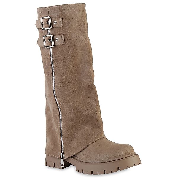 VAN HILL 841806 Stiefel Damen Bikerstiefel günstig online kaufen