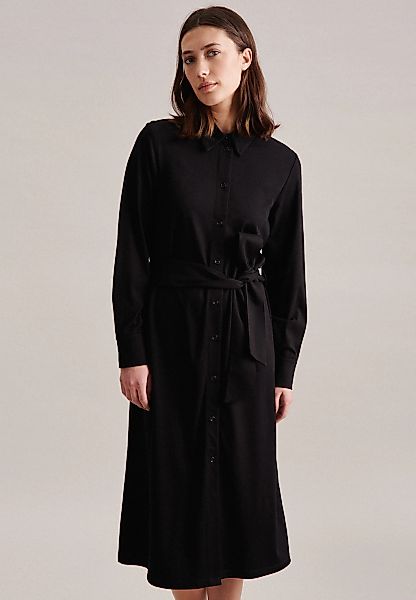 seidensticker Sommerkleid "Schwarze Rose", Kragen Uni günstig online kaufen