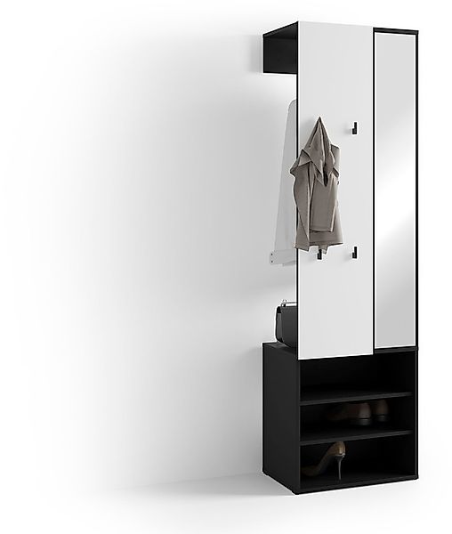 byLIVING Kompaktgarderobe »Dielen - Set Andorra« 1 Stk. tlg. maximale Ordnu günstig online kaufen