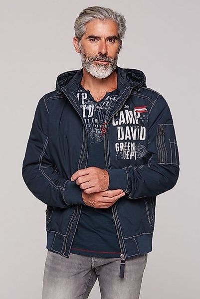 CAMP DAVID Outdoorjacke mit Ärmeltasche günstig online kaufen