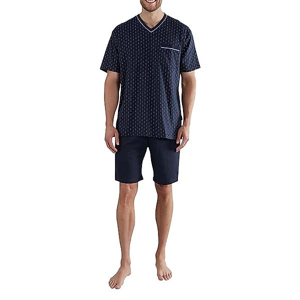 GÖTZBURG Schlafanzug Götzburg Herren Shorty, Kurzarm, günstig online kaufen