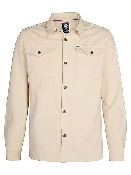 Petrol Hemd Cord Beige - Größe L günstig online kaufen