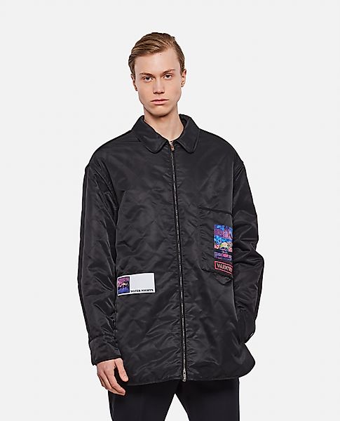 QUILTED JACKET WITH PRINT ON THE BACK günstig online kaufen