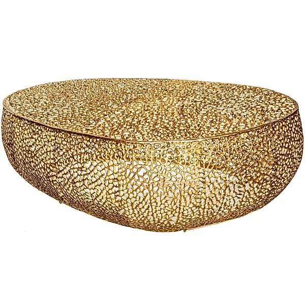 riess-ambiente Couchtisch ABSTRACT LEAF 122cm gold günstig online kaufen
