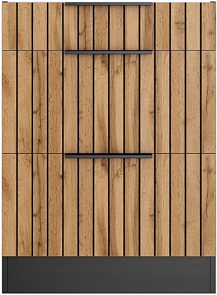 KOCHSTATION Unterschrank »KS-Lagos« Breite 60 cm, 1 Schubkasten, 2 Auszüge günstig online kaufen