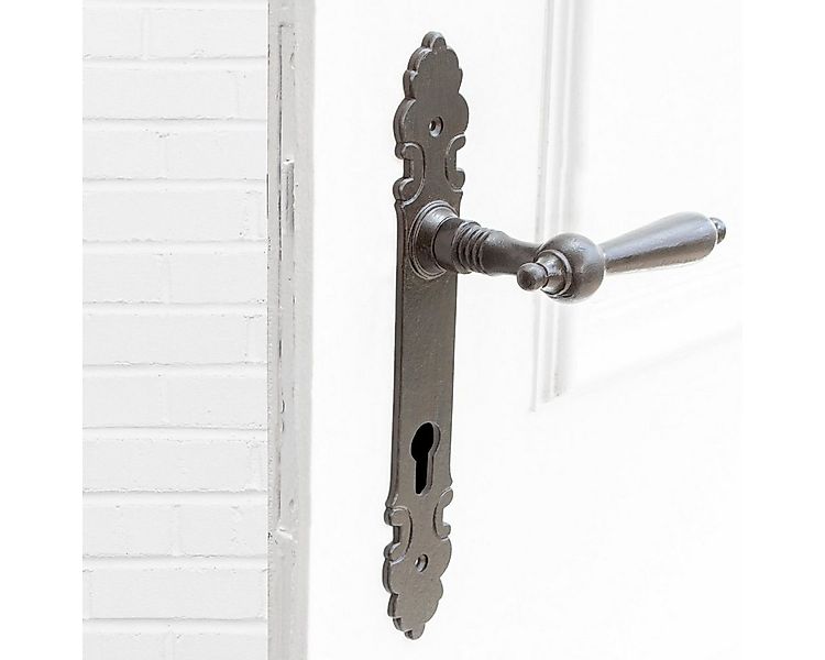 Antikas Türbeschlag Halbe Drückergarnitur für Haustüren, edles Design, PZ92 günstig online kaufen