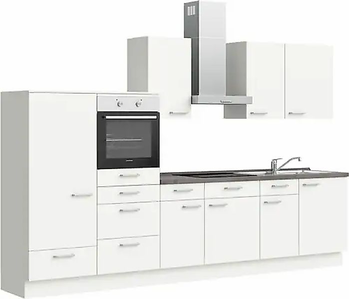 nobilia® Küchenzeile »"Touch I"«, vormontiert, Ausrichtung wählbar, Breite günstig online kaufen