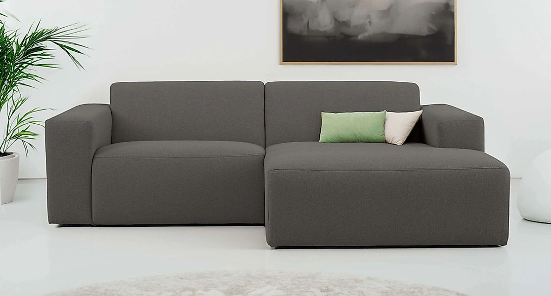 INOSIGN Ecksofa "Koa,228cm, L-Form, Modulsofa, Webstoff, Cord, Struktur" De günstig online kaufen