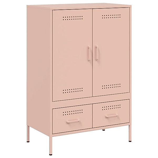 vidaXL Highboard Rosa 68x39x101,5 cm Stahl 843109 günstig online kaufen
