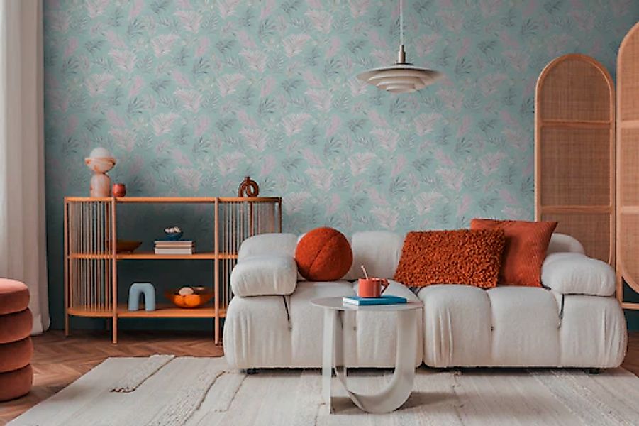 CosmoLiving by Cosmopolitan Vliestapete »Midnight Botanica-Mystery Tapete« günstig online kaufen