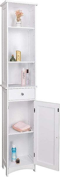 EUGAD Hochschrank (1-St) Badschrank, mit Schublade, günstig online kaufen