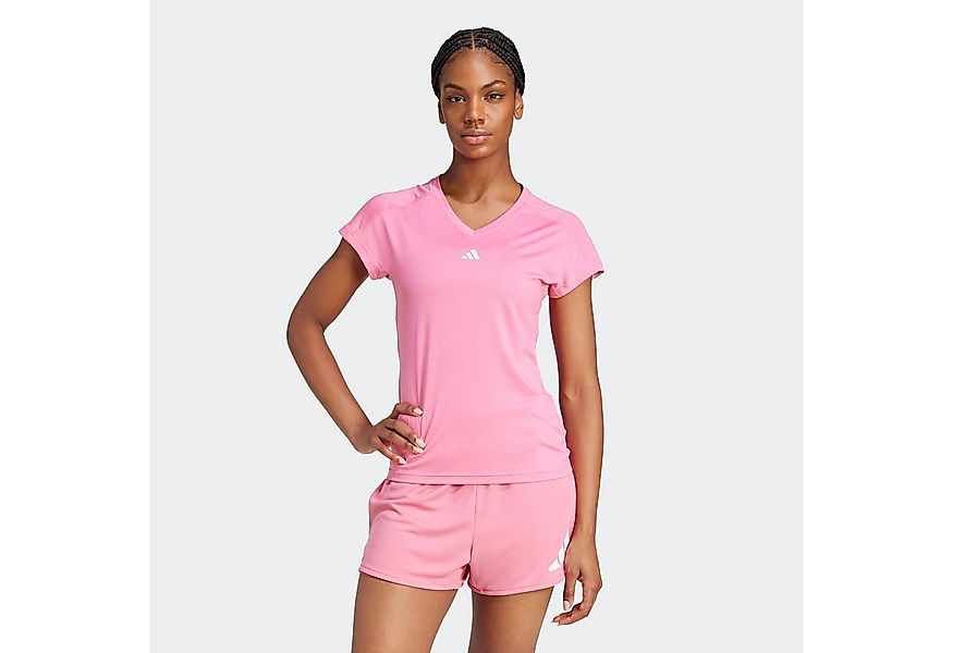 adidas Performance T-Shirt AEROREADY TRAIN ESSENTIALS MINIMAL BRANDING V-NE günstig online kaufen