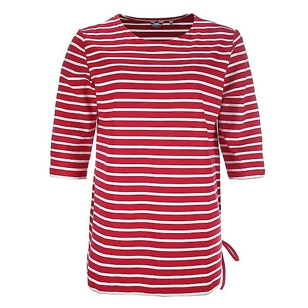 modAS Rundhalsshirt Damen Long-Shirt 1/2-Arm Streifen Maritim mit modischer günstig online kaufen