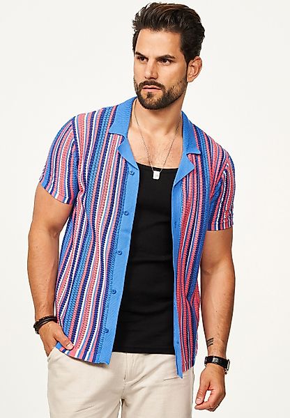 SOULSTAR Poloshirt im Cardigan Vintage Summer-Look günstig online kaufen