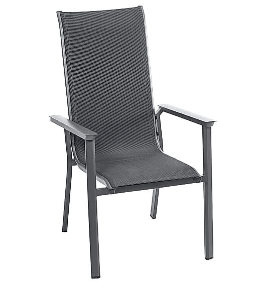 Dehner Gartenstuhl Cleveland, stapelbar, 107.5 x günstig online kaufen