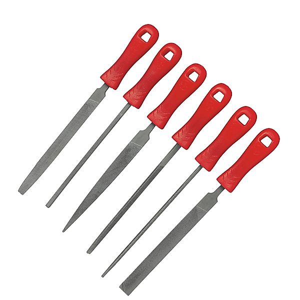LUX-TOOLS Schlüsselfeilen Set 6-teilig 100 mm günstig online kaufen