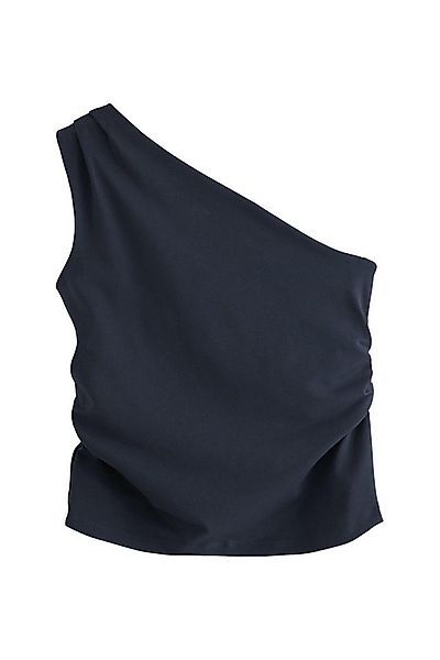 Next One-Shoulder-Top Einschulteriges, gerafftes Oberteil (1-tlg) günstig online kaufen