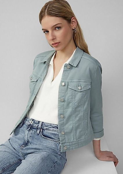 QS Funktionsjacke Indoor-Jacke Jeansjacke im Slim Fit günstig online kaufen