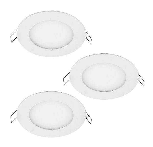 Paulmann LED Einbaustrahler, LED-Leuchtmittel fest verbaut, Warmweiß, 3er L günstig online kaufen