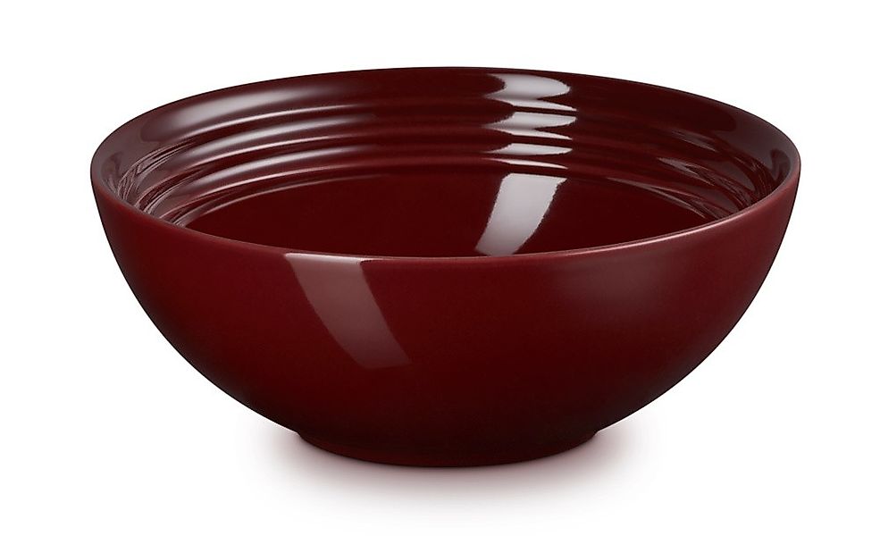 Le Creuset Müslischale Steinzeug Garnet (Rhone) Bordeaux-Rot 16cm günstig online kaufen