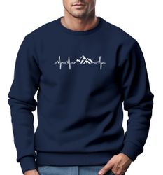 Neverless Sweatshirt Sweatshirt Herren Wandern Berge günstig online kaufen