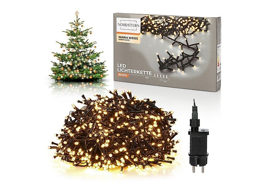 Nordstern LED-Lichterkette WarmWeiß von 24 bis 1.200 LED Weihnachtsdeko für günstig online kaufen
