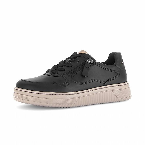 Gabor Sneaker "Sneaker low Materialmix Leder" günstig online kaufen