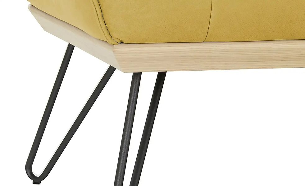 KOINOR Eckbank Leder Dining System 4 ¦ gelb ¦ Maße (cm): B: 237 H: 88 T: 15 günstig online kaufen