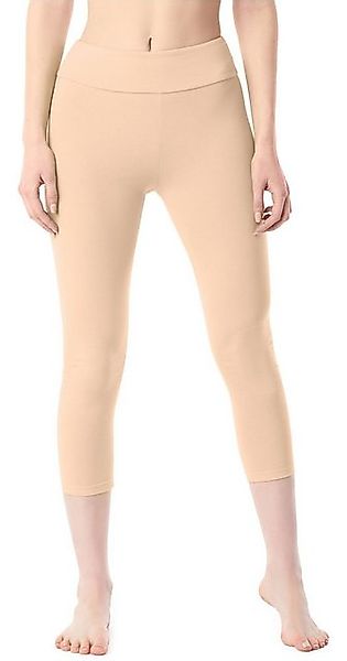 Merry Style Leggings Damen 3/4 Capri Hose MS10-430 (1-tlg) aus Baumwolle günstig online kaufen