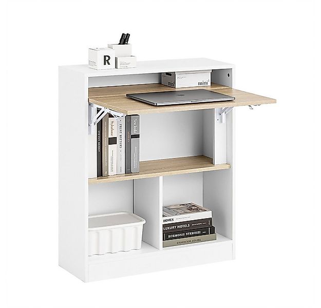 SoBuy Klapptisch FWT104, Schreibtisch mit Klappbarer Arbeitsfläche, Platzsp günstig online kaufen