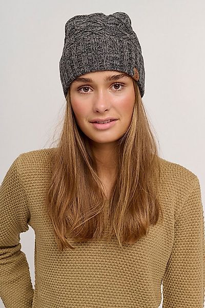 OXMO Strickmütze OXPom Pudelmütze aus 100% Baumwolle günstig online kaufen