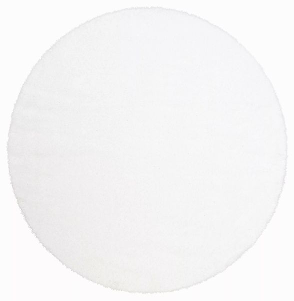 my home Hochflor-Teppich Malin, rund, Höhe: günstig online kaufen