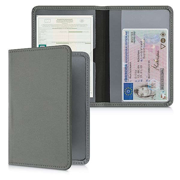 kwmobile Etui Fahrzeugschein Hülle mit Kartenfächern, Neopren Etui Tasche f günstig online kaufen