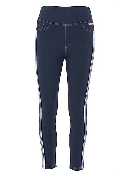 Christian Materne Jeggings Stoffhose koerpernah mit seitlichen Galonstreife günstig online kaufen