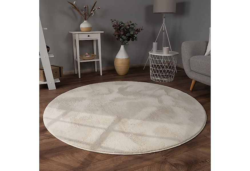 KADIMA DESIGN Teppich waschbar Einfarbig Wohnzimmer schmutzabweisend Teppic günstig online kaufen