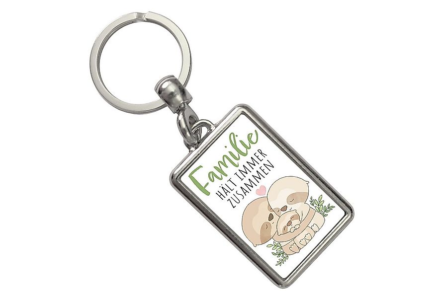 speecheese Schlüsselanhänger Faultier Schlüsselanhänger mit Spruch Familie günstig online kaufen