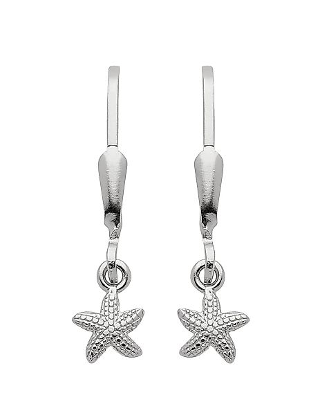 Adelia´s Paar Ohrhänger "925 Silber Ohrringe Ohrhänger Seestern", Silbersch günstig online kaufen