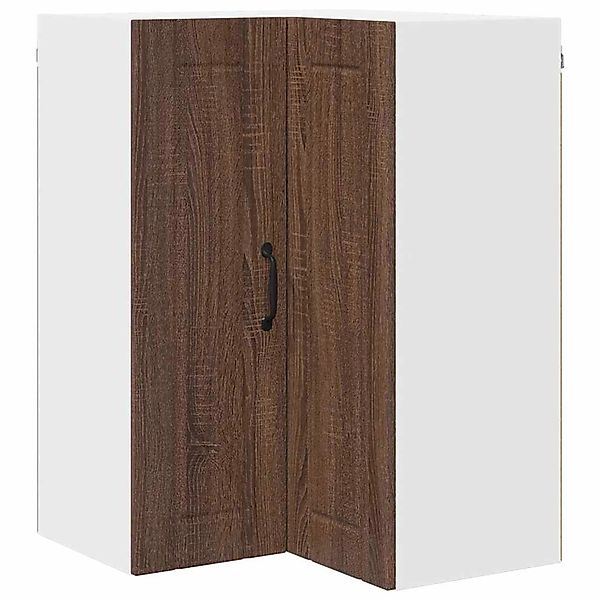vidaXL Küchenschrank Braun Eichen-Optik 57 x 57 x 80 cm Holzwerkstoff 88508 günstig online kaufen