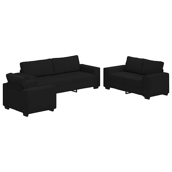 vidaXL Sofa 3-tlg. Sofagarnitur mit Kissen günstig online kaufen