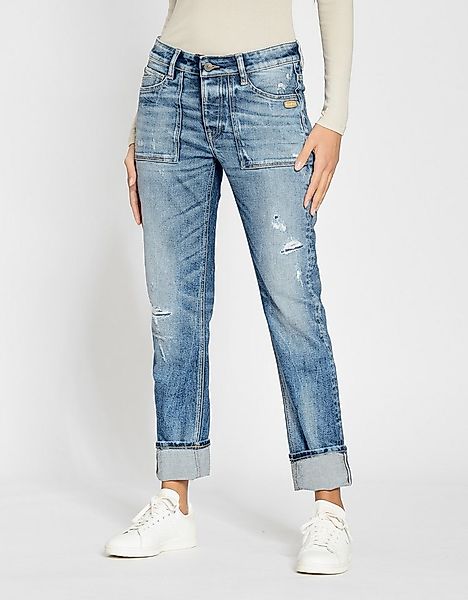 GANG Boyfriend-Jeans 94NICA WORKER cooler, androgyner Look günstig online kaufen