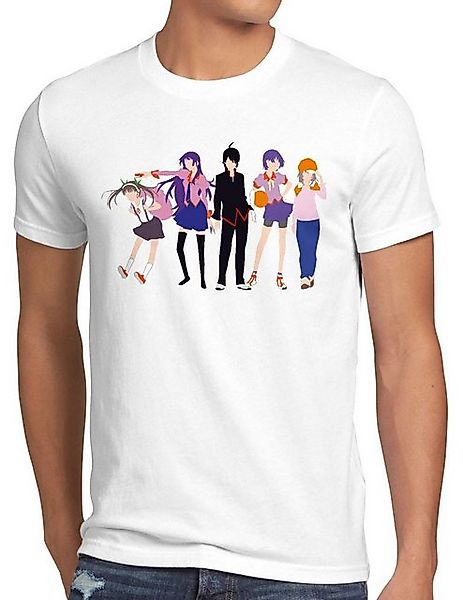 style3 T-Shirt Bakemonogatari serie anime Nekomonogatari slice vampire mang günstig online kaufen