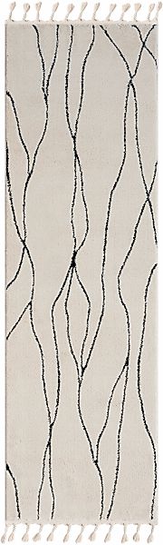 Myflair Möbel & Accessoires Hochflor-Läufer »Moroccan Handwrite«, rechtecki günstig online kaufen