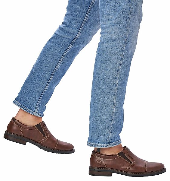 Rieker Slipper, Halbschuh, Business-Schuh, Schlupfschuh mit Stretcheinsätze günstig online kaufen