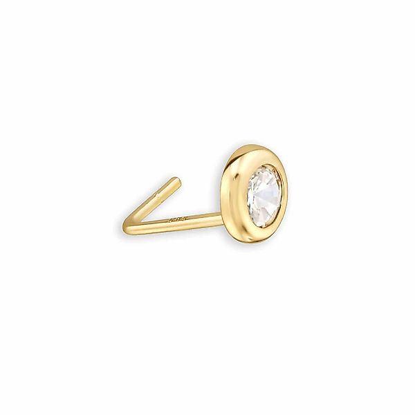 Monkimau Nasenpiercing 14K Gold Nasenstecker 3mm günstig online kaufen