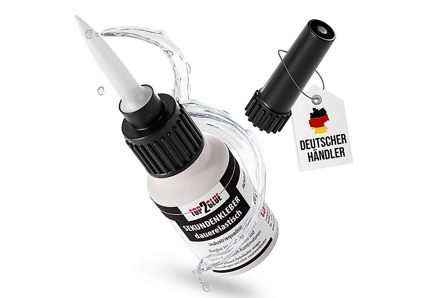 Top2Glue Sekundenkleber Top2Glue Sekundenkleber dauerelastisch 20g, (1-tlg) günstig online kaufen