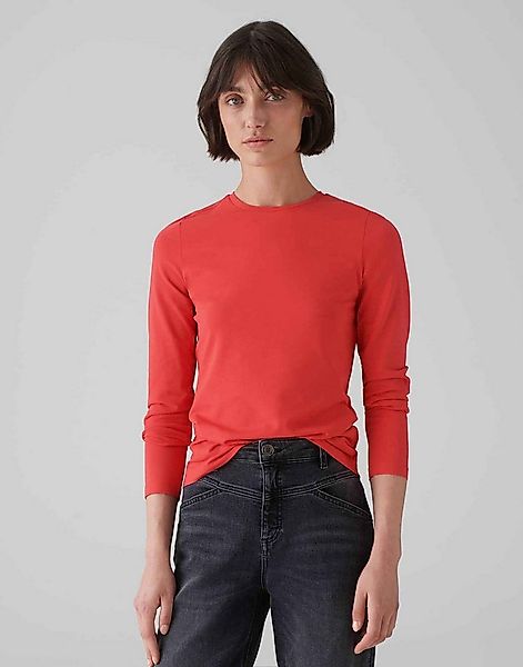 OPUS Langarmshirt SMILLA aus Jersey figurbetont geschnitten, weicher Griff, günstig online kaufen