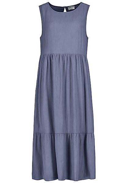 Fresh Made Shirtkleid Ärmelloses Kleid mit Rüschen und Schlüssellochausschn günstig online kaufen