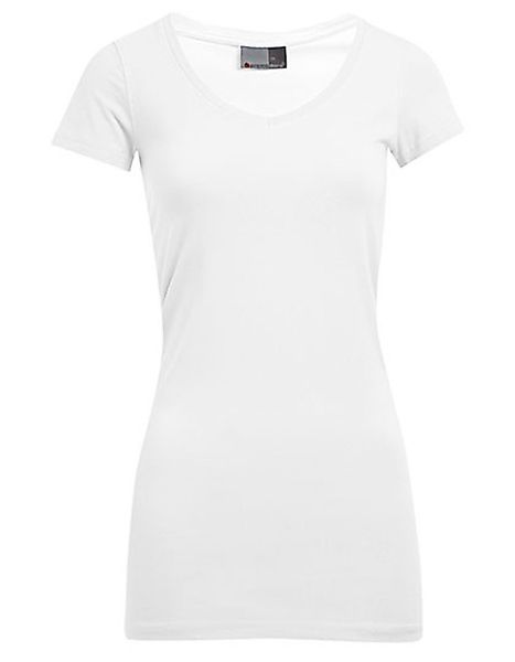 Promodoro Hoodie Women´s Slim Fit V-Neck-T günstig online kaufen