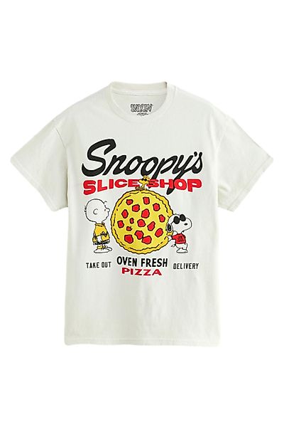 Next T-Shirt Offizielles Snoopy T-Shirt mit günstig online kaufen